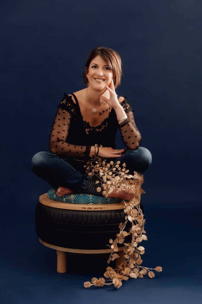 Très Pneu Pour Moi_Frédérique FAIVRE-RAMPANT_poufs_pneus usagés_décoration