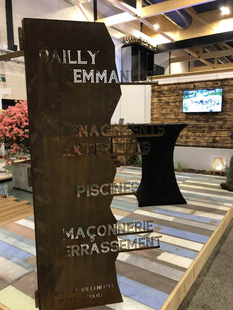 Emmanuel Bailly_Aménagement extérieur_Piscines_Maçonnerie_Terrassement_Stand Foire de Lons 2022
