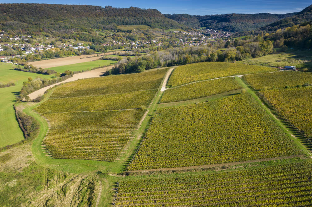 Le Domaine Pignier vu du ciel