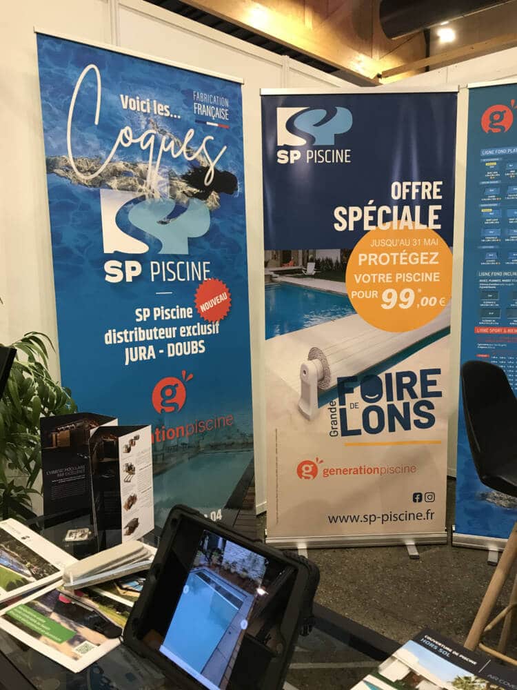 SP Piscine_Stand_Foire de Lons 2022