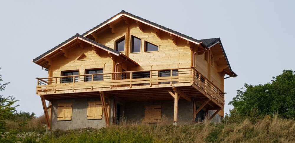 Un chalet boisson terminé