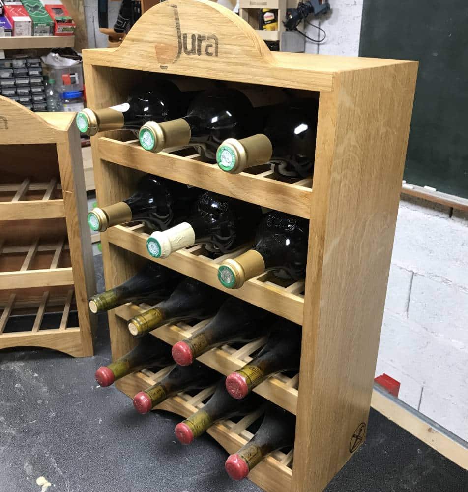 Mobilier_Bois_Rangement_Bouteilles_Vins_Atelier Arboisien